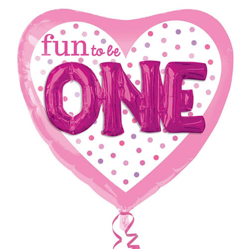 Party Balloon 36" Fun to Be O-N-E Foil Balloon P75