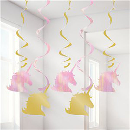 Party Balloon Unicorn Sparkle Dizzy Danglers - 39"