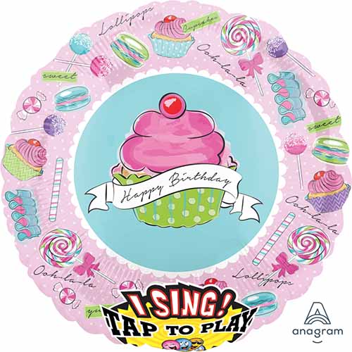 Party Balloon 28C Stab Birthday Sweets