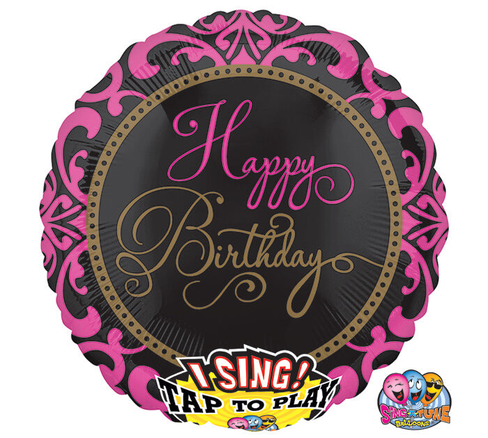 Party Balloon 28" Fabulous Celebration (Sing A Tune) Foil Balloon P60