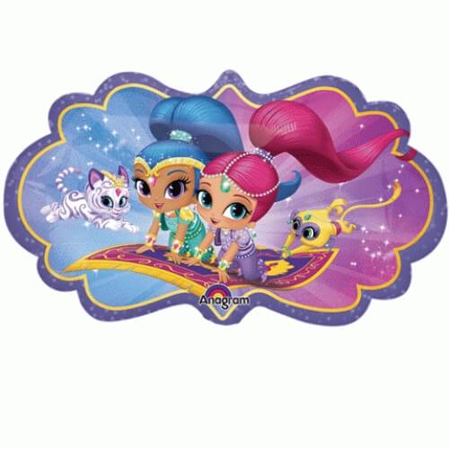 Party Balloon Shimmer &amp;  Shine Supershape Balloon - 27 P38