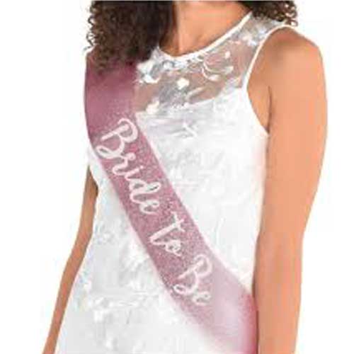 SASH BRIDE TO BE DLX