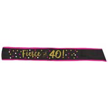 FABRIC SASH PINK AND GLD 40