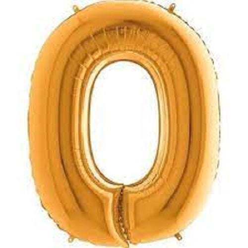 40" Gold Letter (O) Foil Balloon 