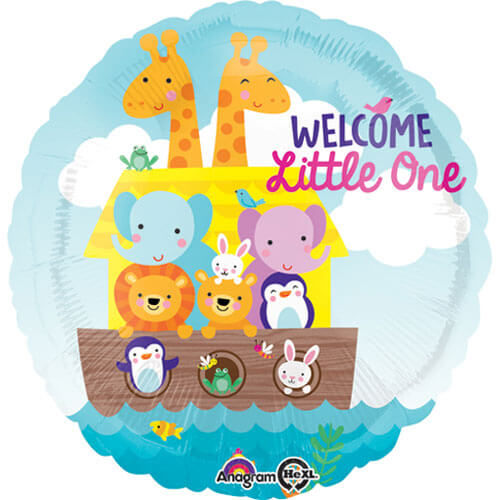 Party Balloons Welcome Little One Baby Shower Foil Balloon S40