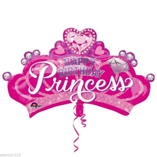Happy Birthday Princess  Super Shape Foil balloon 