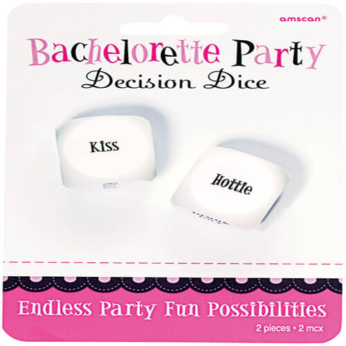Party Balloon Bachelortte Party Decision Dice