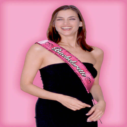 Party Balloon Sash Fabric &amp; Sequin