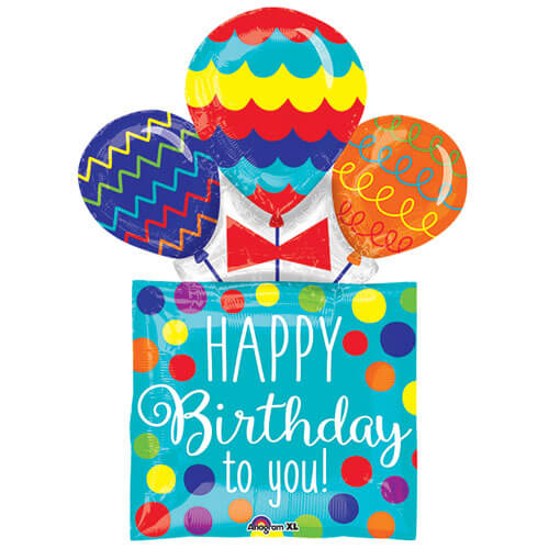 Party Balloon Happy Birthday Present &amp; Balloons P35