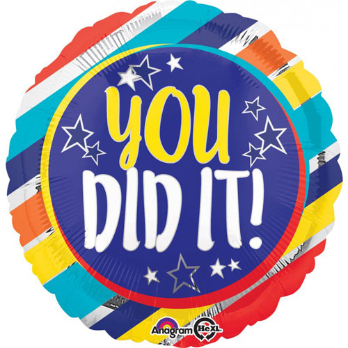 Party Balloon You Did It Foil Balloon