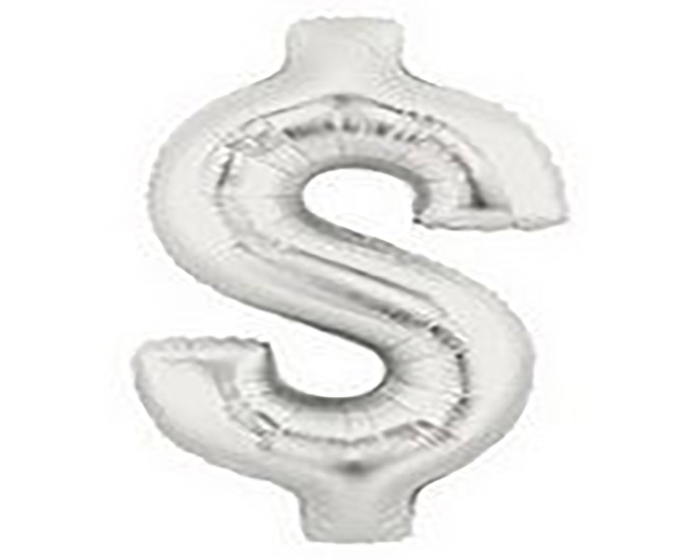 Party Balloon 21" Symbol $ Silver Foil Balloon P50
