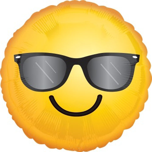 Party Balloon 18" Smiling Sunglass Emoticon S40