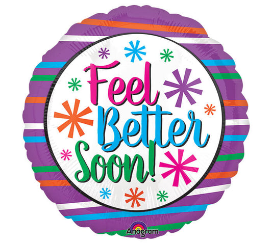 Party Balloon Feel Better Soon Balloon