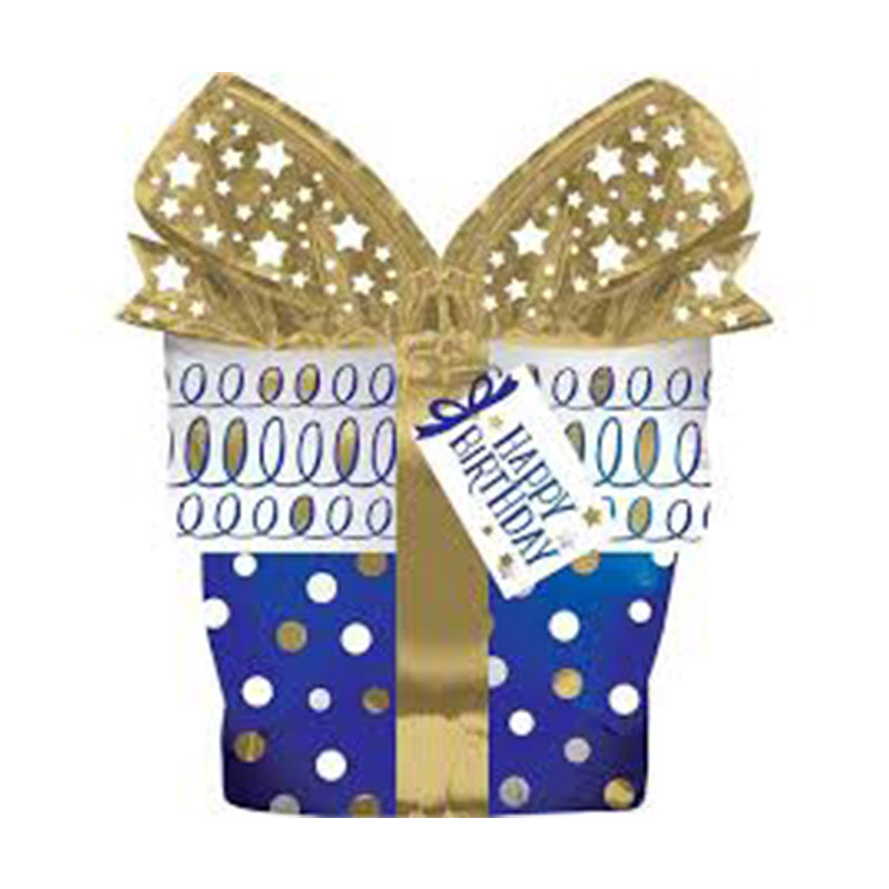 LARGE SHAPE BIRTHDAY GIFT FOIL BALLOON 28" 
