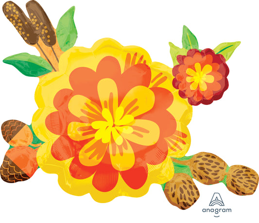 Jumbo Fall Cluster 34" Balloon