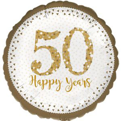 Balloons Party Celebrate 50th Anniversary Foil Balloon