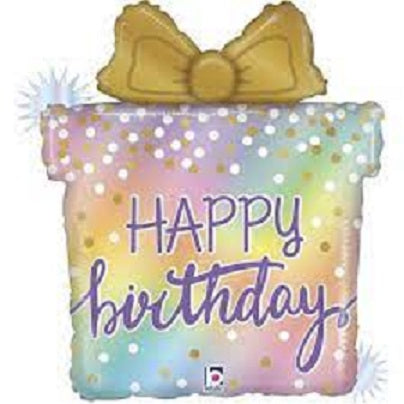 Birthday Gift Balloon 27" Foil Balloon 