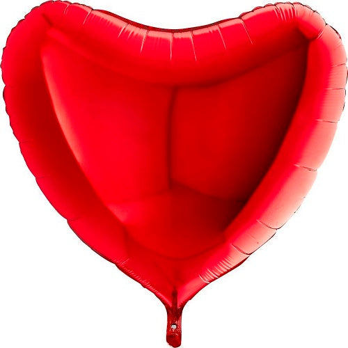 Party Balloon 36" Red Heart Foil Balloon 
