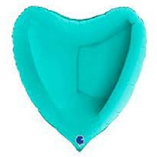 Party Balloon 36" Tiffany Heart Foil Balloon 