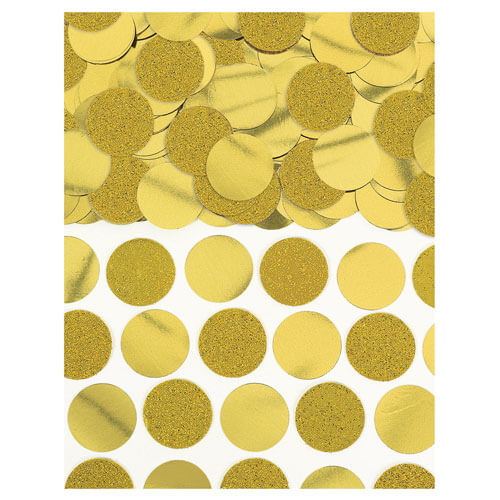 Party Balloon Glitter With Foil Gold Confetti 