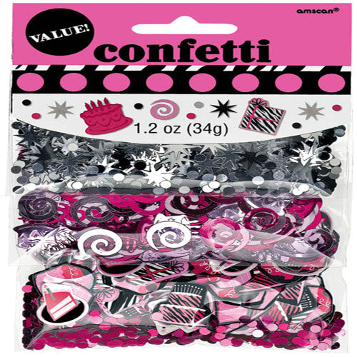 Party Balloon 1Ct. Confetti Value Another Year Fabulous