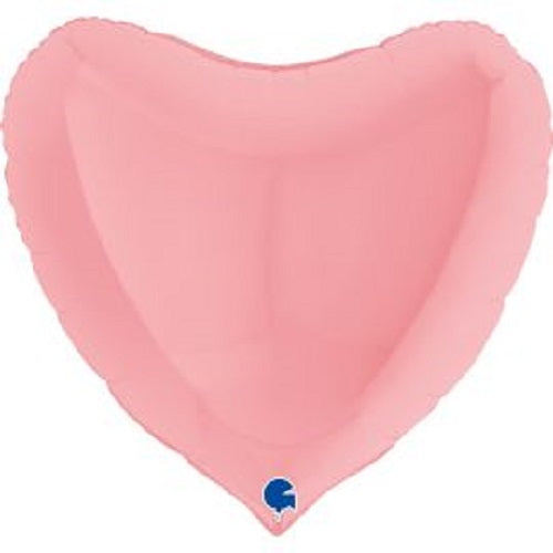 Party Balloon Matte Pink 36" Heart Foil Balloon 