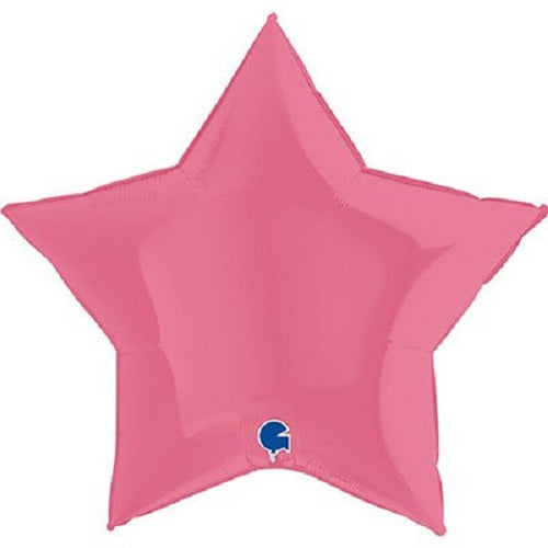 Party Balloon 36" Bubble Gum Star Foil Balloon 