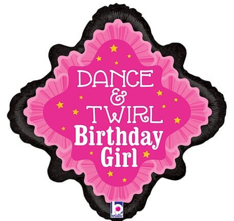 Party Balloon Dance Birthday Foil Balloon