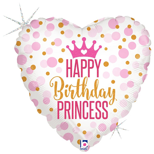 Party Balloon Happy Birthday Princess