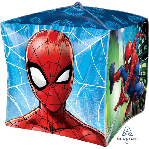 Party Balloon Cubez Spider-Man Balloon - 15 G40