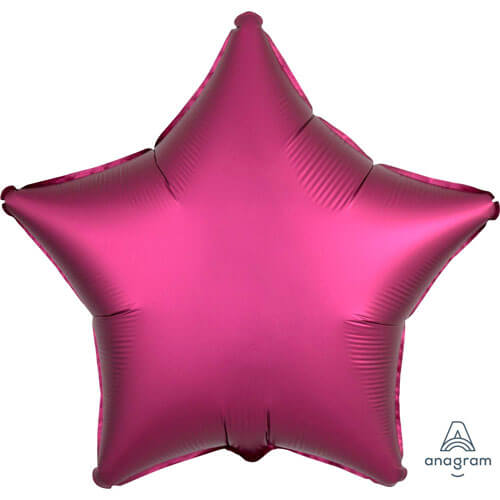 Pink Star 18" Balloon 