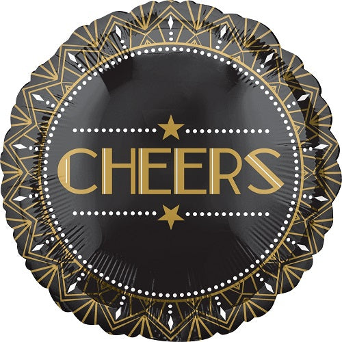 Lights Camera Action Round Foil Balloon 18"