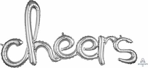Phrase Script Shape CI CHEERS SILVER
