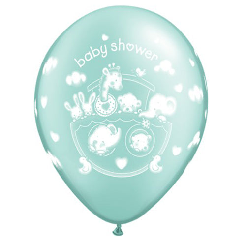 Party Balloon 11" Adorable Baby Shower Assortment Latex Balloon