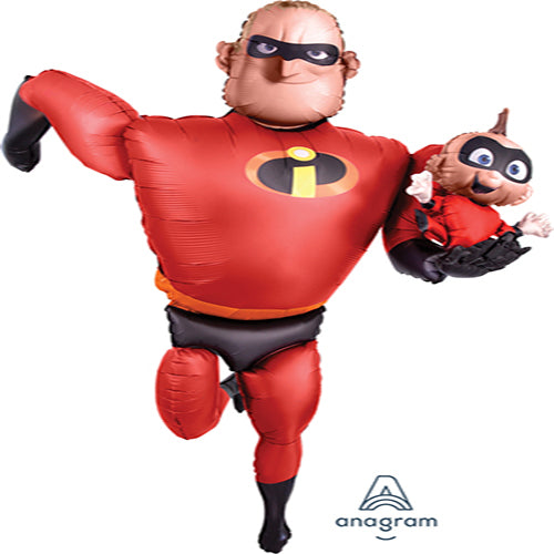 Party Balloon Air Walkers Mr. Incredibles2 67" Foil balloon 