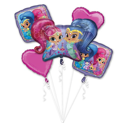 Balloons Party Celebrate Shimmer &amp; shine P75 Balloons Bouquets 
