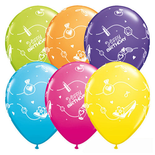 Party  Balloon 11" Shopping Spree Latex Balloon -50CT