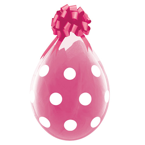 Party Balloon Big Polka Dots Diamond Clear Balloon 50 Ct