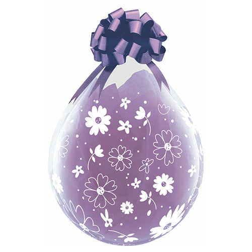 Party Balloon Daisies &amp; Dots -A-Round Balloon