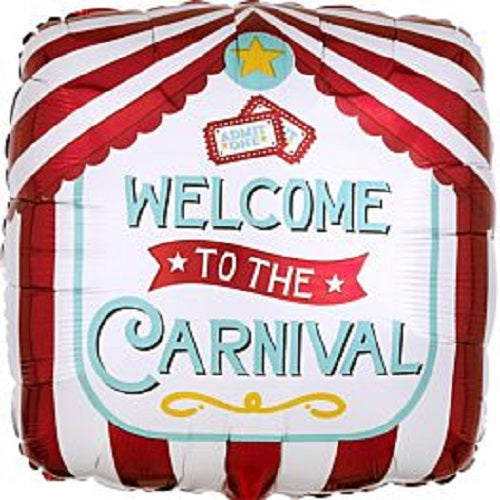 Welcome To the Carnival 18" Foil Balloon 
