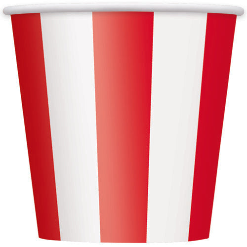 Party Balloons Casino Theme Party Tablewares Red Stripe Cups