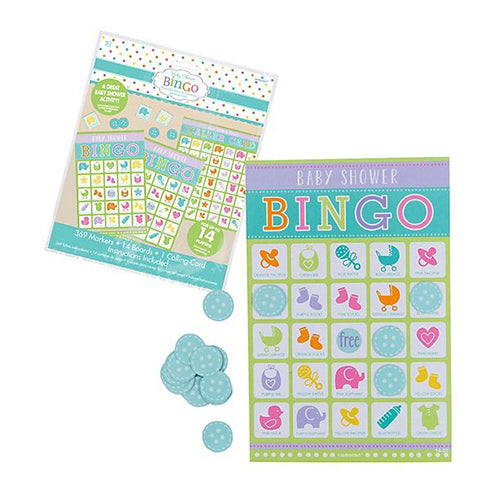 Party Balloons Bingo Value Baby Shower 