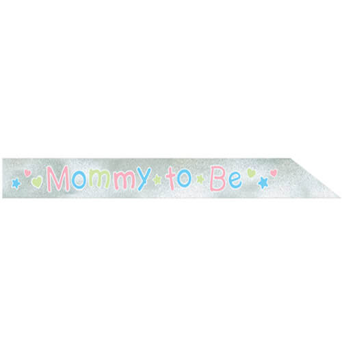 Party Balloons Sash Mommy To Be Party Wearable