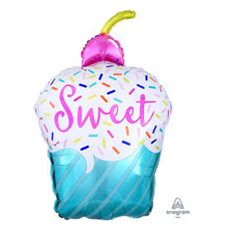LARGE SHAPE XL SWEETS &amp; TREATS CUPCAKE