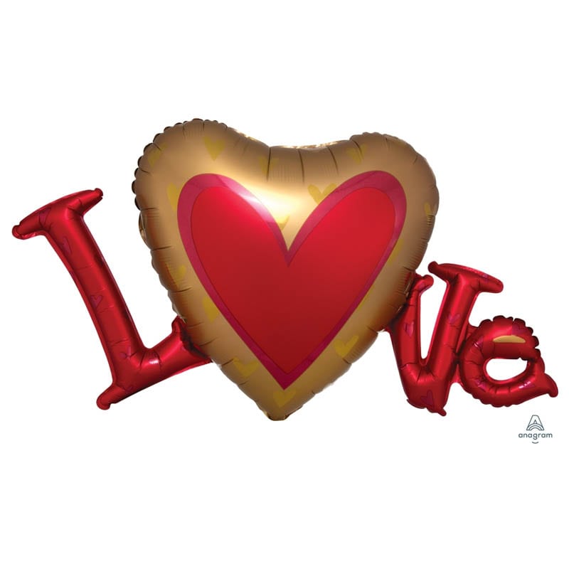 Valentine Day Love Heart 33" 