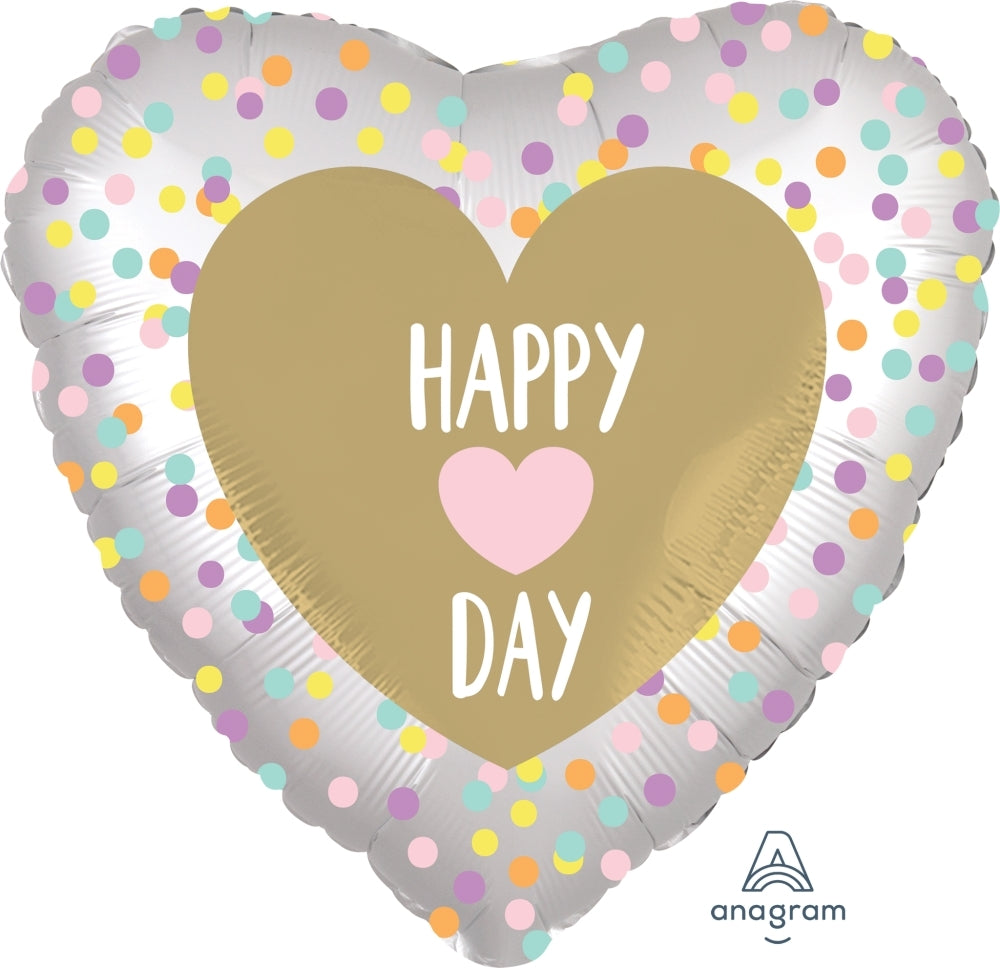 Infused Heart Day 18" Balloon