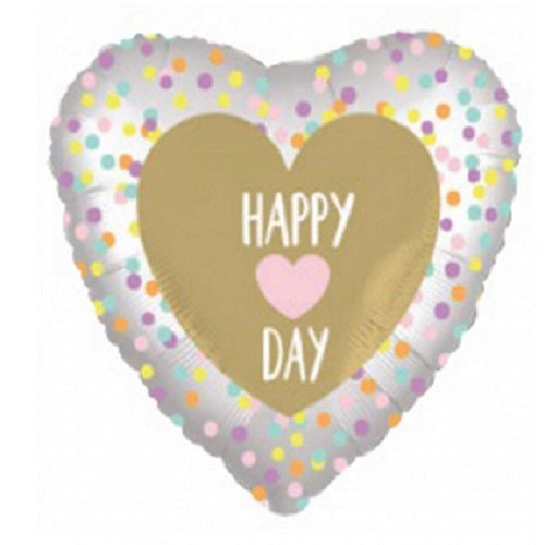 Valentine Day Happy Love Day Heart 18" 