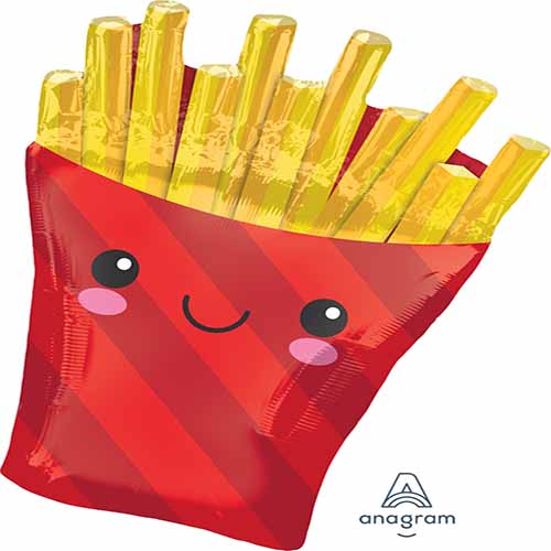 Party Balloon LRG Shape XL P-30 French Fries P30