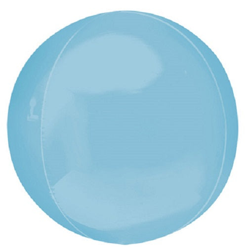 ORBZ PASTEL BLUE FOIL BALLOON  15" 