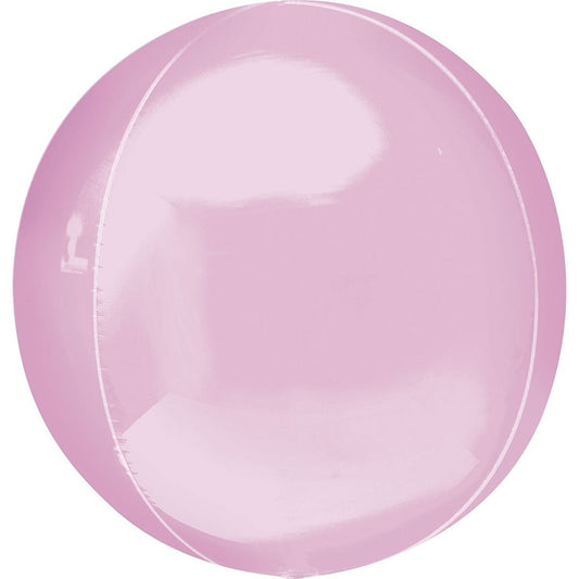 ORBZ PASTEL PINK FOIL BALLOON 